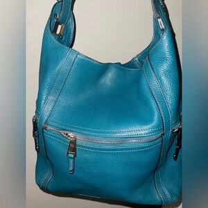 Tignanello Blue Hobo Bag